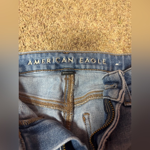American Eagle Light Blue Stretch Jeans - Picture 2 of 4
